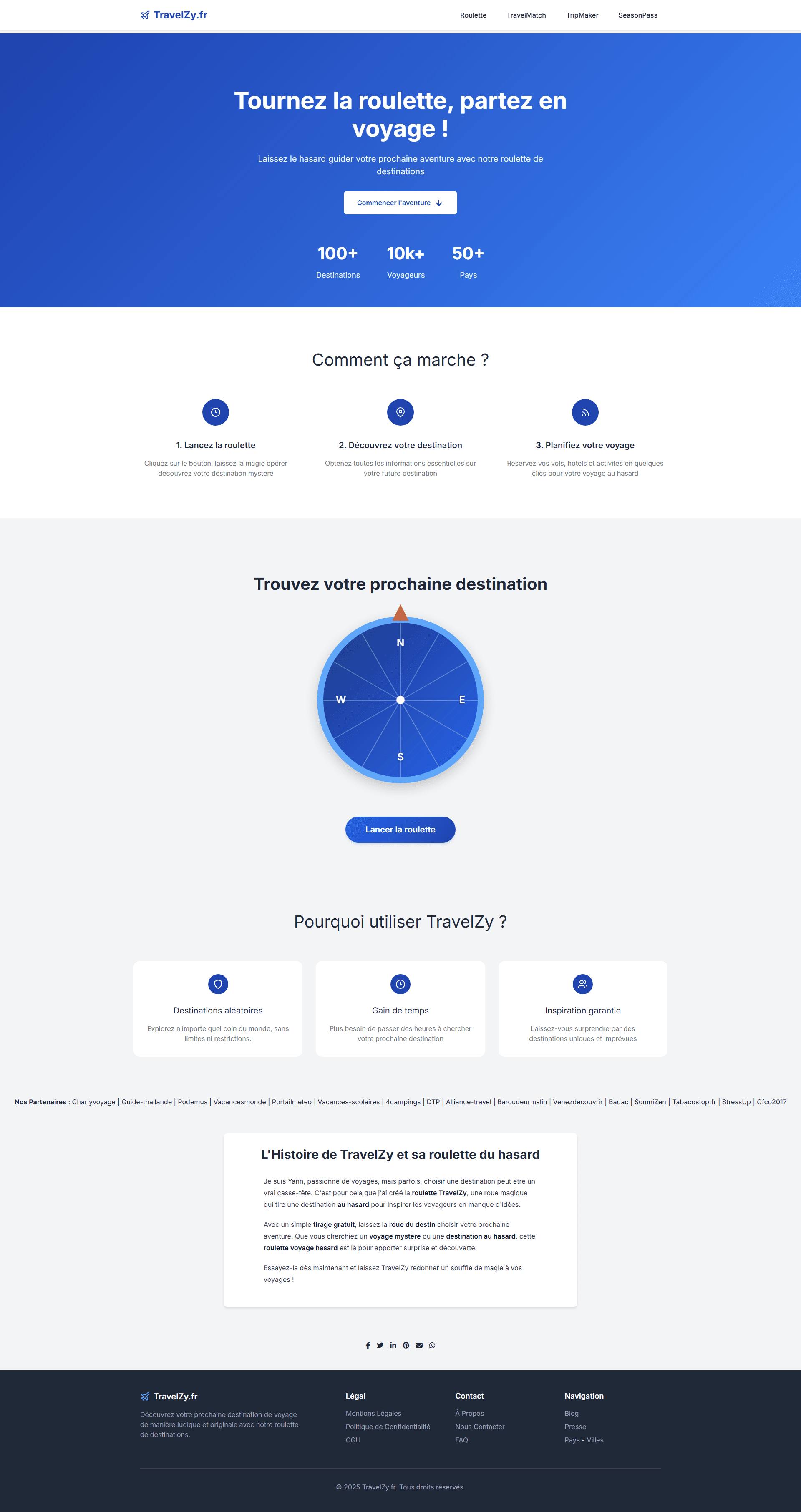 Exemple de site internet sur mesure réalisé par WebInFun